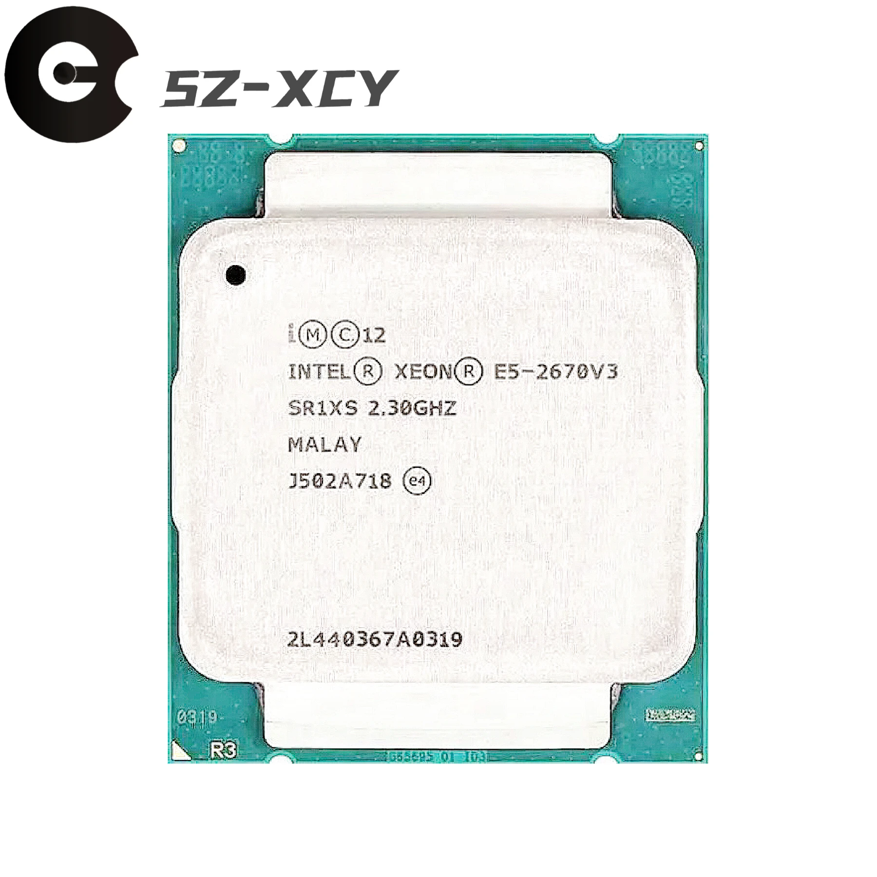 Intel Xeon E5 2670 V3 CPU E5-2670V3 SR1XS 2.30GHZ 30M 12-CORES LGA 2011 ...