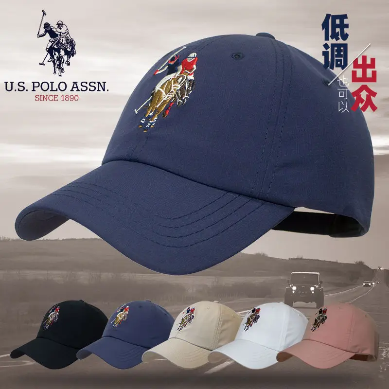 U.S.POLO ASSN.hats for women soft top all-match outdoor