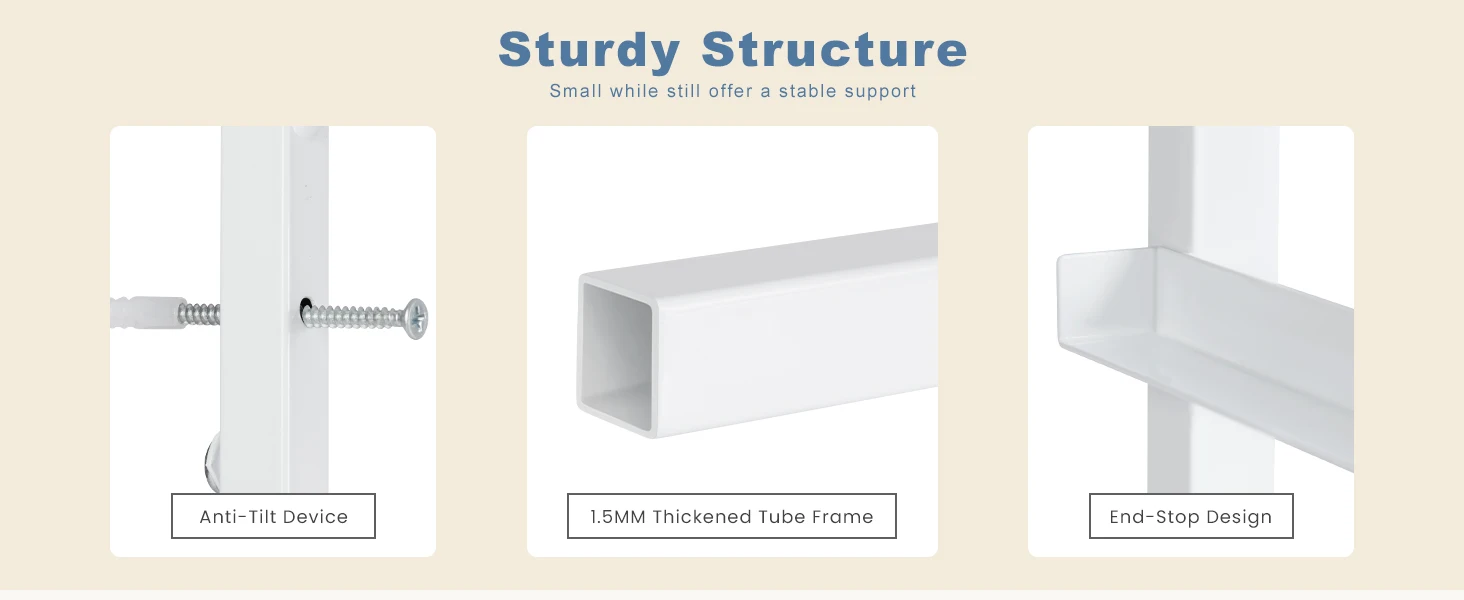 DUMOS Dresser for Bedroom, 5 Storage Drawers