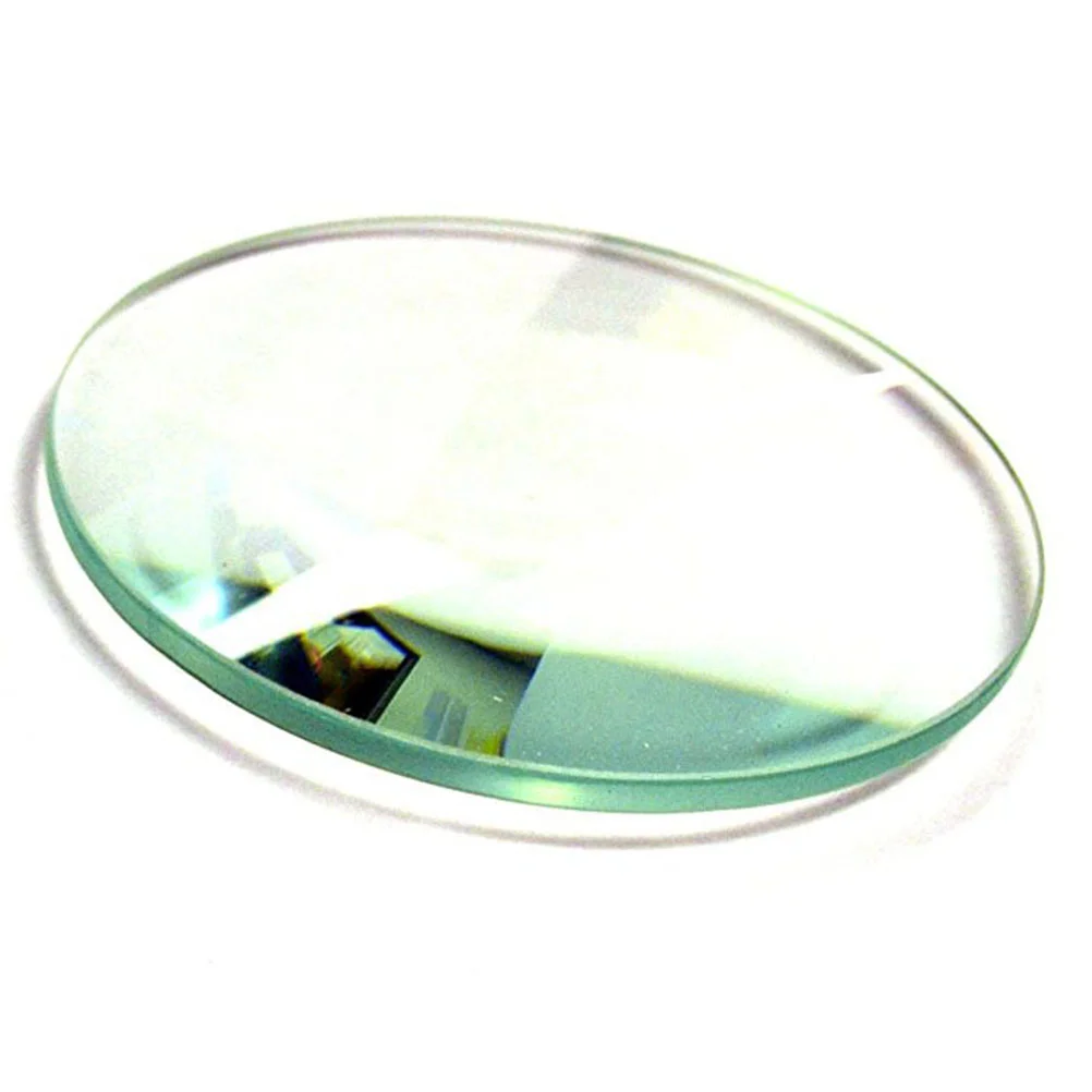 

Scientific Polished Glass Double-Convex Lens Labs Optical Glass Lens Bi-Convex 55mm Diameter