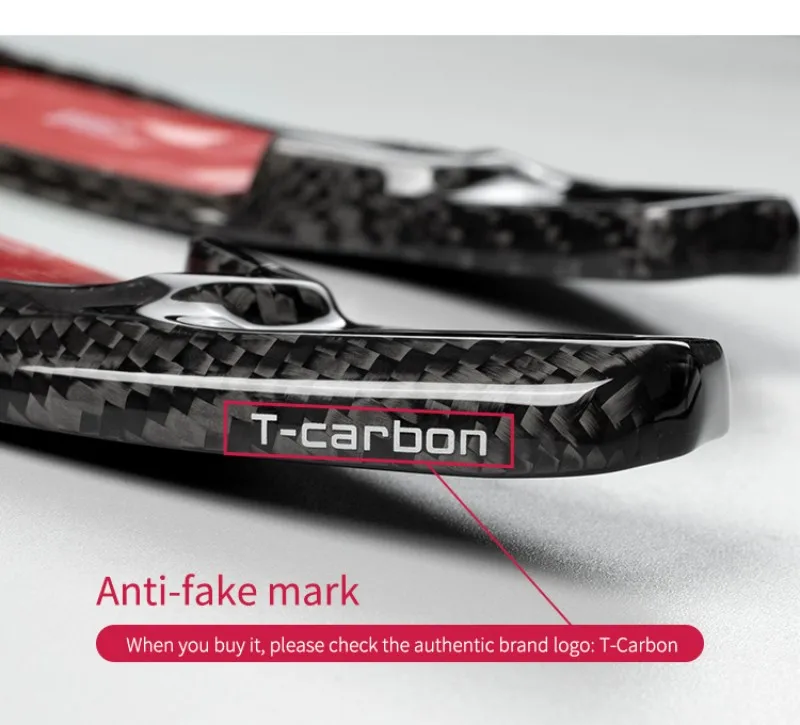 T-carbon Paddle Shift For Honda Civic FE FL 2021-2023 G11 11 Gen Car Steering Wheel Carbon Fiber Paddle Shifter DSG Accessories