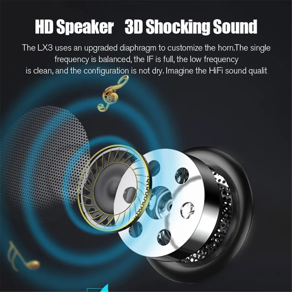 LX3 Helmet Headset Wireless Bluetooth Waterproof