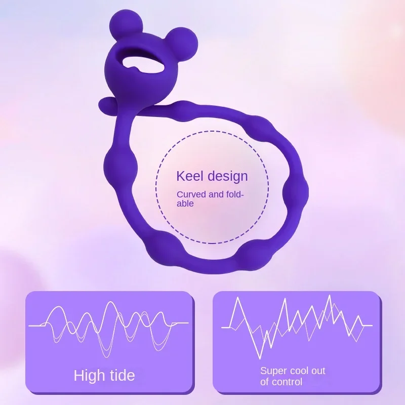 Penis Sex Toys Silicone Horse Eye Stick Penis Plug Urethra Beads Urethral Stimulator Sounding Urethral Masturbation Climax for Men