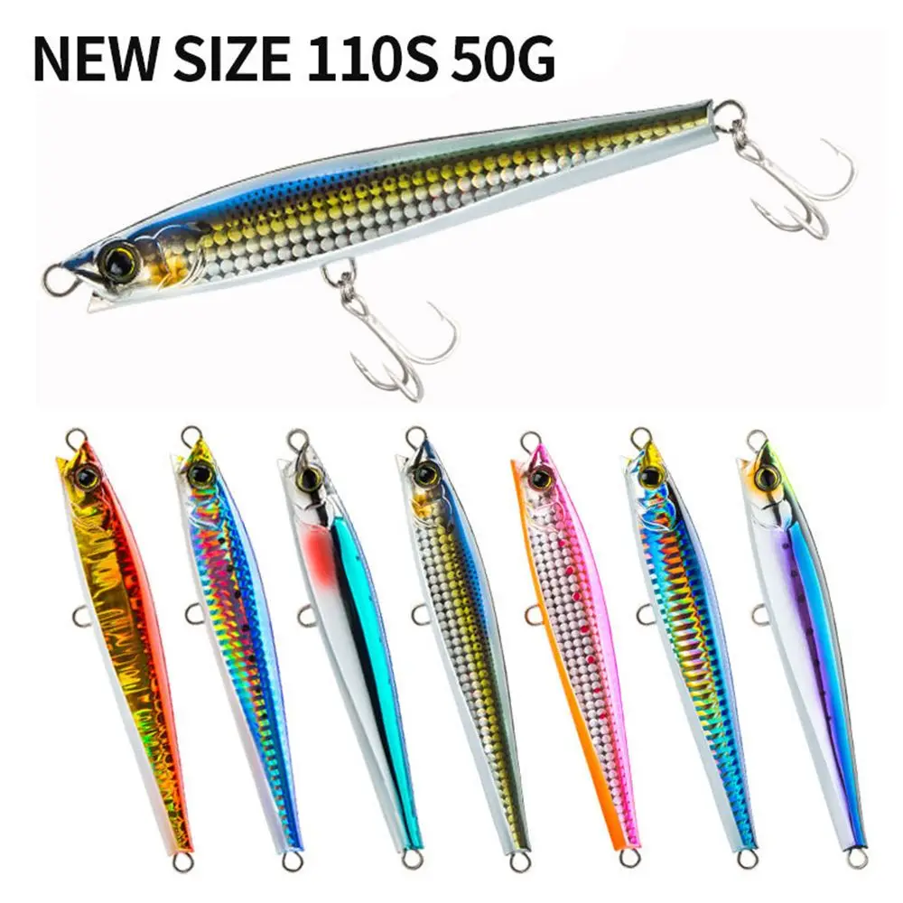 

Outdoor Tackle Crankbaits Fish Hooks Winter Fishing Minnow Lures Sinking Pencil Sinking Minnow Baits