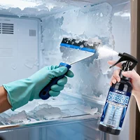 Spray de fusion de glace et de dégivreur, solution de fusion de glace à action rapide pour réfrigérateurs et congélateurs, agent de dégivrage efficace, essentiel pour la maison 3