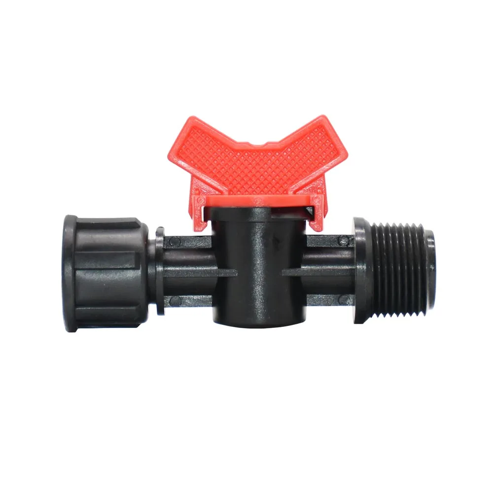 1-2-3-4-Threaded-Mini-Ball-Valve-Hi-Quality-Garden-Water-Connectors-Drip-Irrigation-Valve.jpg 1/2 "3/4" Menetes Mini Golyó Szelep Hi-Minőségű Kerti Vízcsatlakozók Csepp Öntözőszelep Tömlő Kapcsoló Vízvezérlő - Image 3