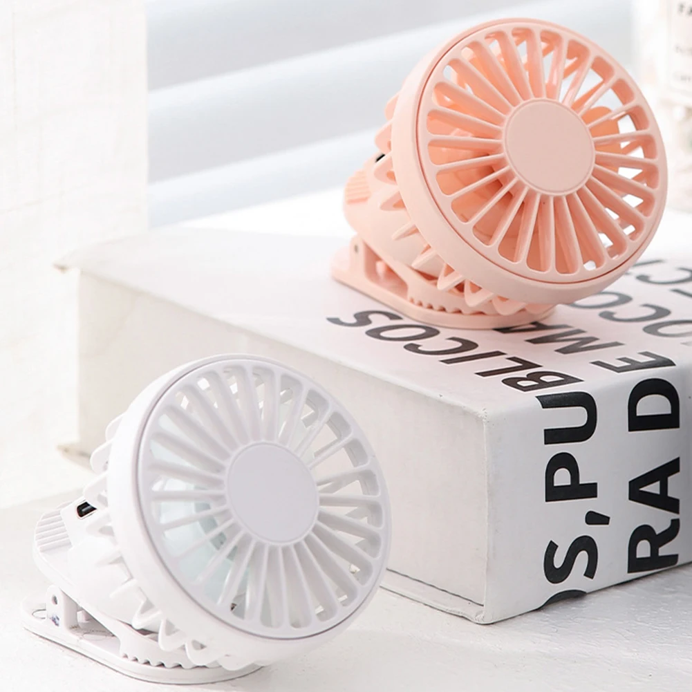 Portable Mini Hand Clip Fan USB Rechargeable Solar Powered Fan For Travel Outdoor Hiking Camping Clip On Air Cooling Small Fan