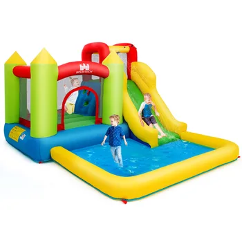 Inflatable Bounce House & Water Slide 1