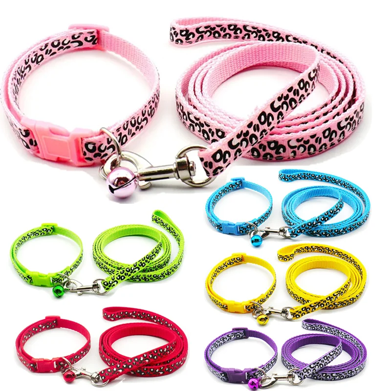 New Pet Leash and Collar Set Dog Chain with Cute Leopard Print Small Cat and Dogs Collar Out Walk Dog Leash Vest Pet Supplies New Pet Leash and Collar Set Dog Chain with Cute Leopard Print Small Cat and Dogs Collar Out Walk Dog Leash Vest Pet Supplies