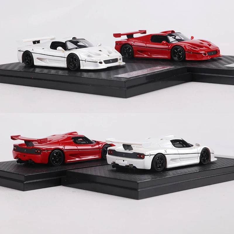 WHITE: NA 1:64 F50 Sports Car Simulation Resin Car ModelLimited Edition 