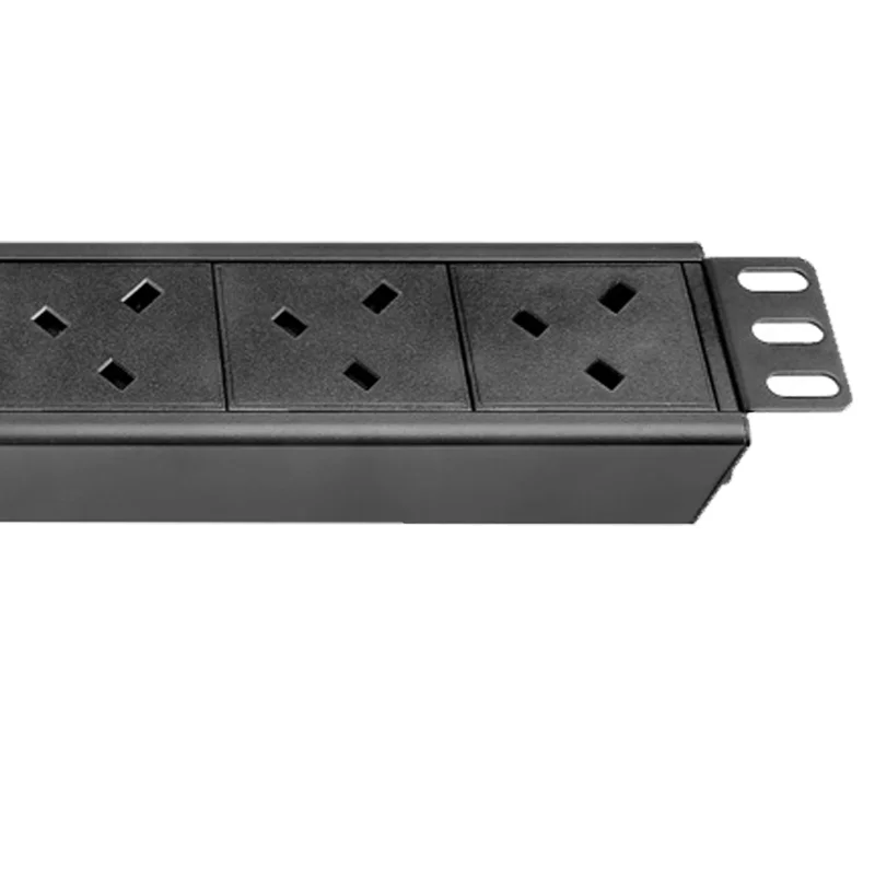 Rack PDU 1U 13a 19 inch 5way UK data center server mount pdu power socket