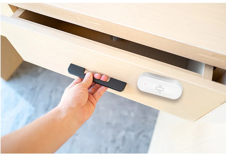 Tuya Smart Home WiFi Vibration Sensor Detection Smart Life APP Notification Real