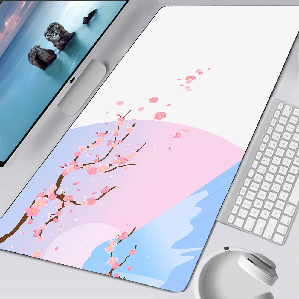 Japão Kawaii Deskmat Rubrehose Mouse Pad Jogos Grande Mousepad Japão Anime Mouse Esteiras Escritório Tapete Acessórios do Jogo Playmat - Imagem 2