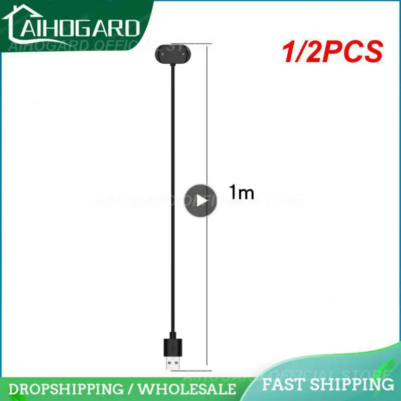 

1/2PCS Durable And Reliable Smart Watch Charging Adapter Essential Usb Charging Cable Ease Of Use