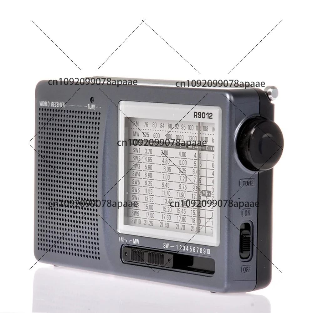 TECSUN R-9012 ブラウン ラジオ TECSUN R-9012 FM/AM/SW ラジオ 12 バンドポータブル受信機