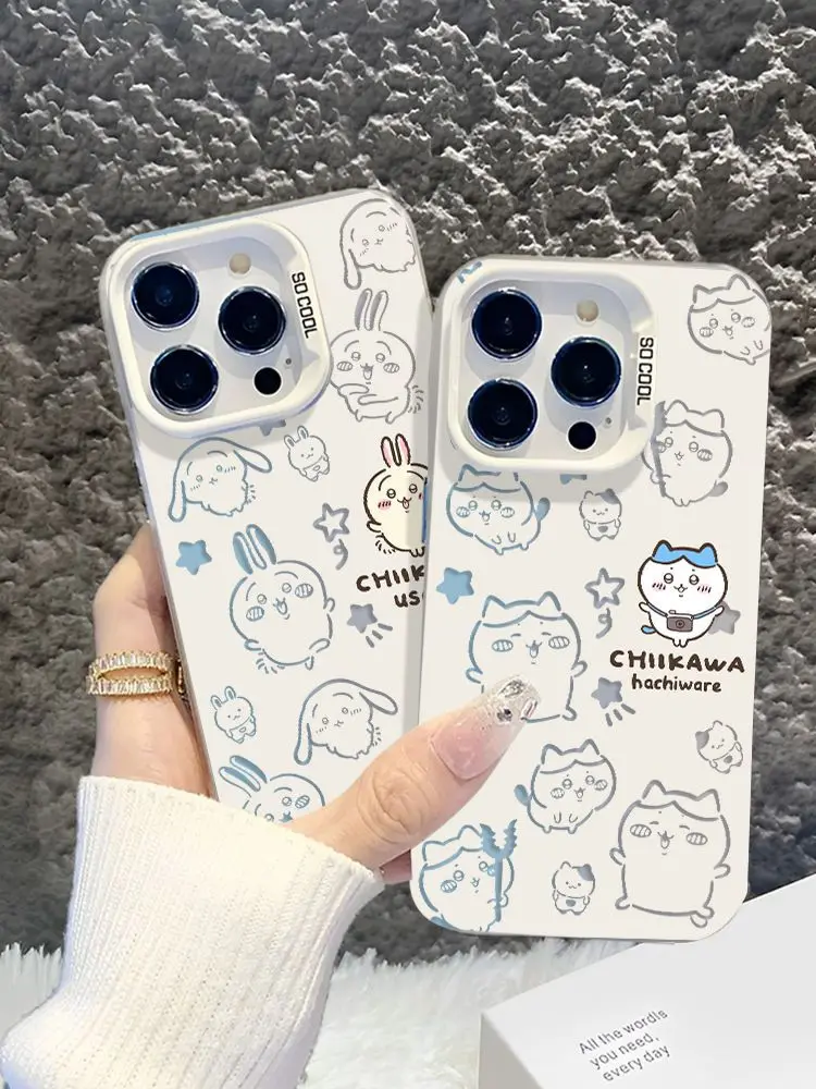 Cartoon Chiikawas Hachiware Usagi Matte Phone Case Cover