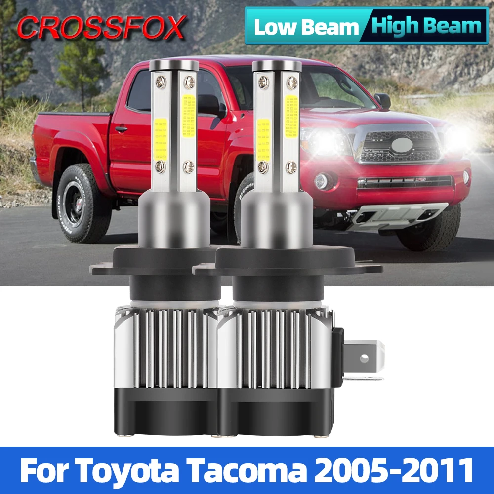 

12000LM H4 Canbus Led Headlights 12V Car Headlamps Bulb 6000K High Low Beam For Toyota Tacoma 2005 2006 2007 2008 2009 2010 2011