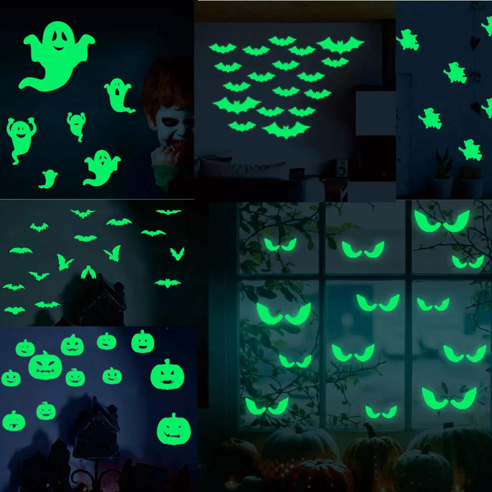 Halloween Luminous Wall Stickers