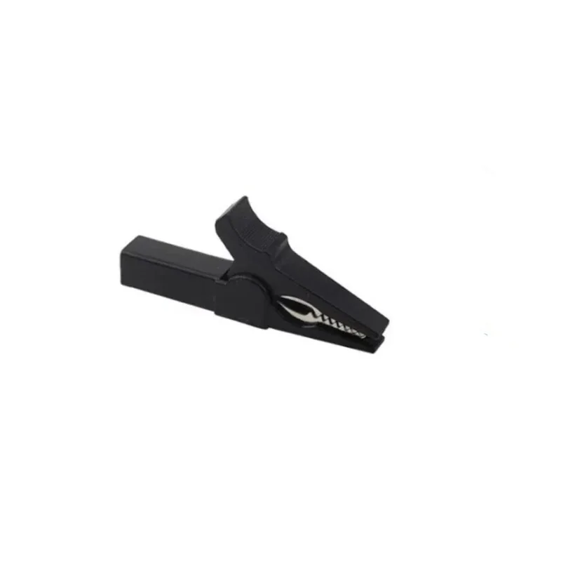 Alligator clips wire metal connector DIY test probe cable insulated clamp jumper line