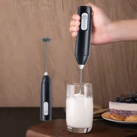 Wireless Milk Frother Electric Type-C Handheld Blender Stainless Steel Mini Coffee Maker Whisk Mixer For Coffee Cappuccino Cream 3