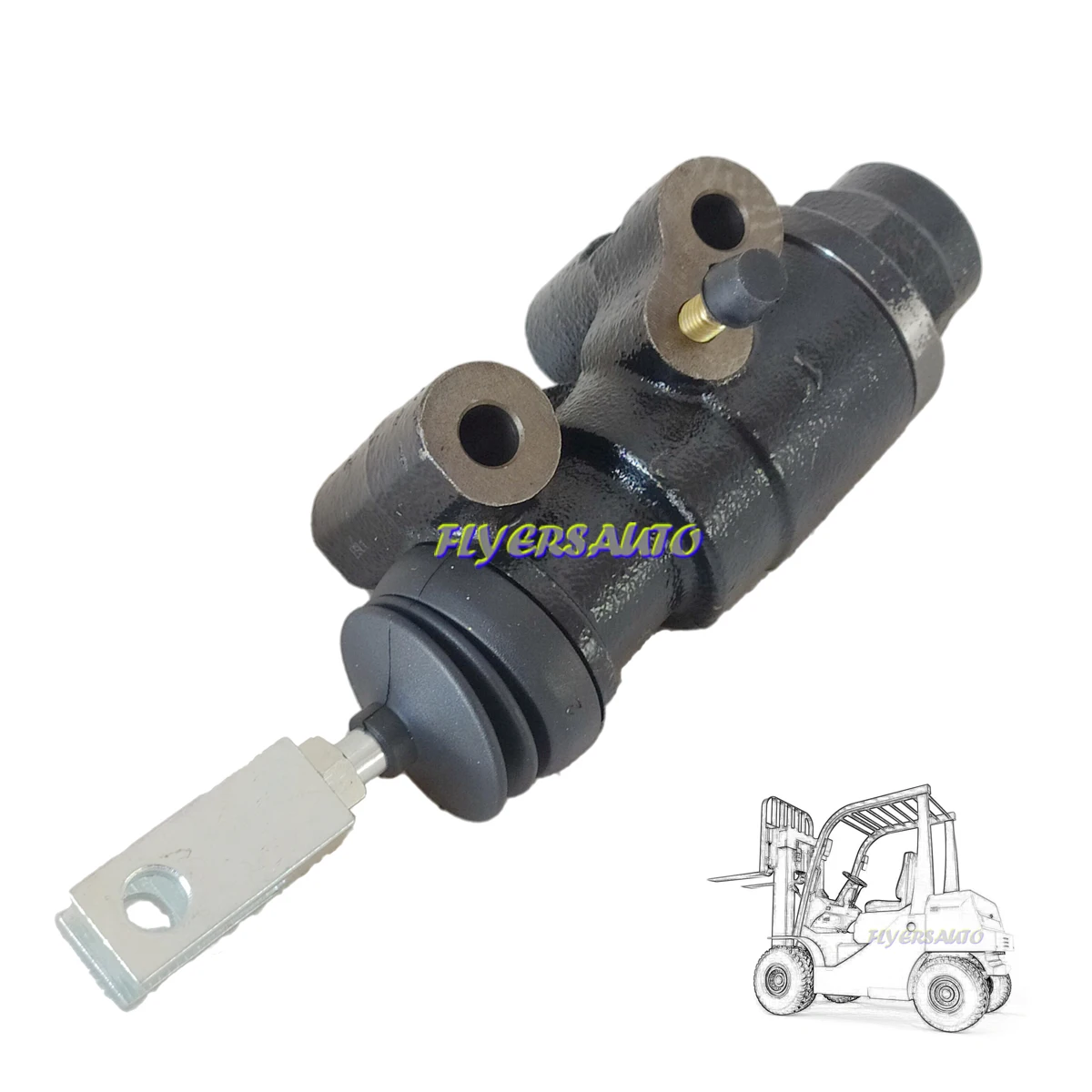 Master Cylinder 47530-U2100-71 with Push Rod For for Toyota Forklift 42-6FGU15 42-6FGU25 6FD20 *FLYERSAUTO