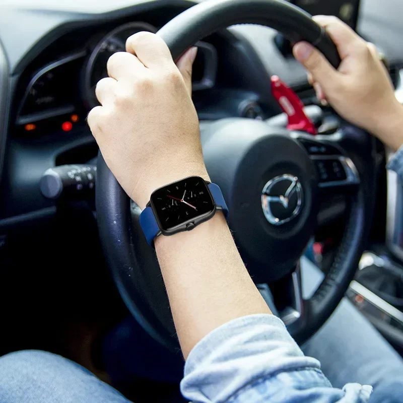 Versatile Silicone Watch Strap – Premium Replacement Band for Smartwatches (20mm/22mm)