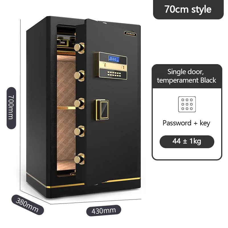 Xbt Sumdor Security Fingerprint Big Password Gold Document Safe Box Cassaforte Office Ha Utilizzato Una Cassetta Di Sicurezza Intelligente Di Lusso