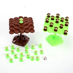 Interactive Monkey Balance Scale Educational Toy for Kids - Montessori Math Learning Game (1 set Color Random)