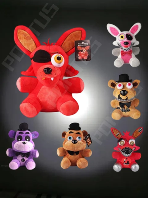 Golden Freddy FNAF Plush Doll Five Nights Bear Foxy Chica Bonnie Stuffed  Plushie Toys Kid Children Gifts - AliExpress