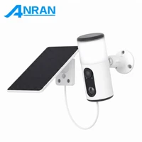 ANRAN 2K projecteur solaire Wifi caméra bidirectionnelle Audio caméra de Surveillance HD couleur Vision nocturne extérieure sans fil IP66 étanche 1