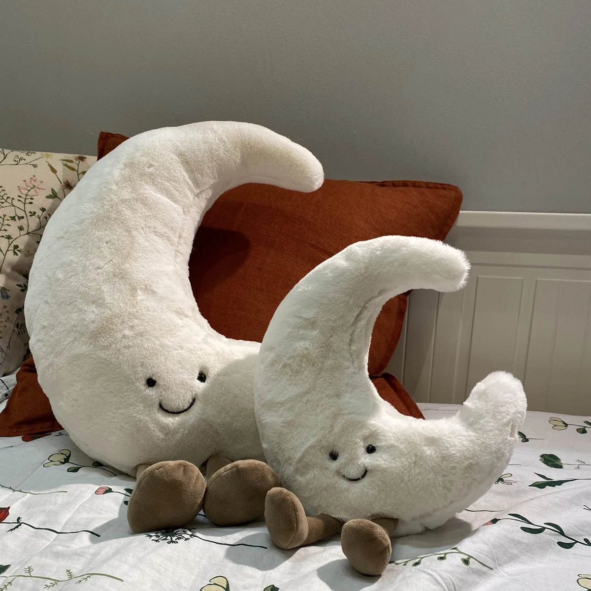 Super Soft Sun Moon Pillow Stuffed Yellow Sun Throw Pillow Cushion Kids Toys Home Decor Pillow 2