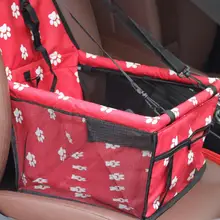 Waterproof Pet Car Seat Breathable Dog Mat Pet Puppy Dog Carrier Car Seat Car Basket Cage Booster Car Seat Bag Pet Products tanie tanio CN (pochodzenie) Pranie ręczne Przyjazne dla środowiska maty na łóżko 580g