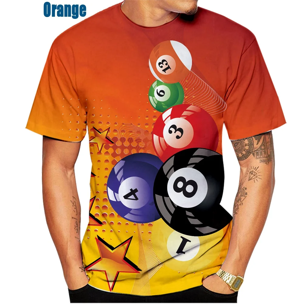 NEW LIMITED Snake Pool 8 Ball Billiards Best Design Great Gift Tee T-Shirt  S-3XL