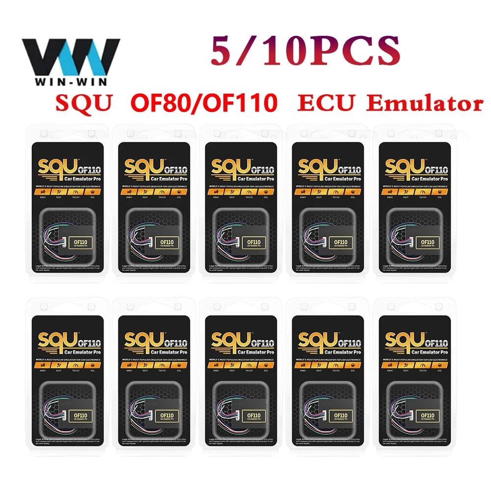 SQU OF96 OF110 Universal Car IMMO Emulator 5/10pcs for VAG/Mercedes Benz/Opel/Renault/BMW/Honda Tacho ECU Tuning Programmer Tool key programmer steering lock emulator
