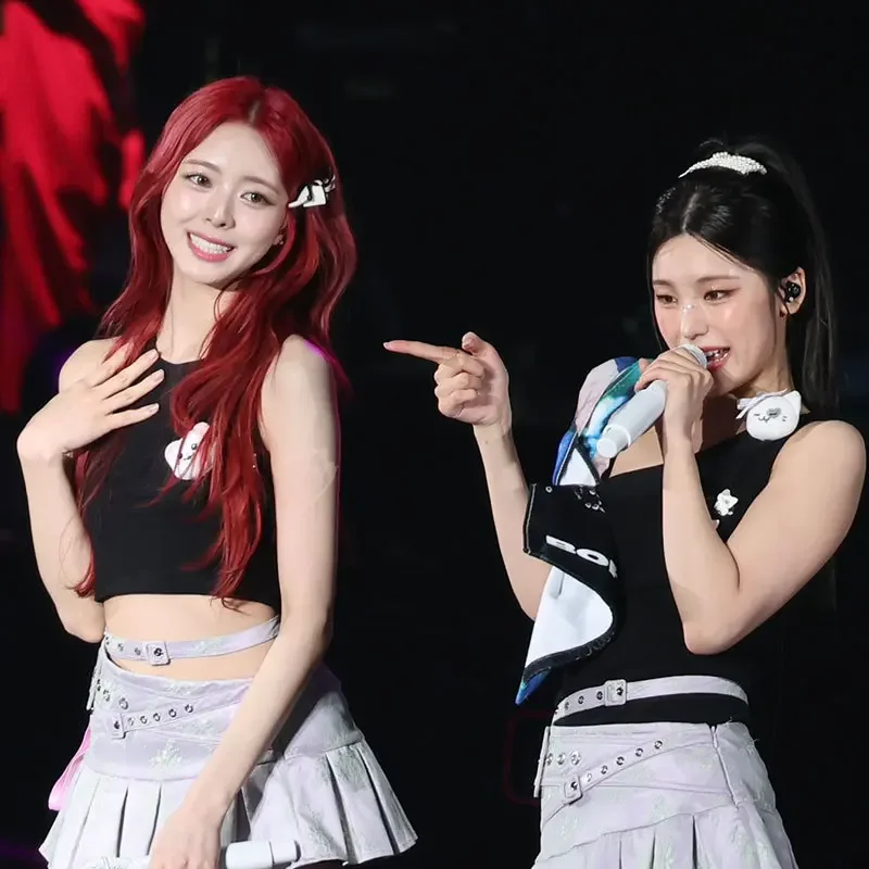 ITZY Born To Be T-shirt Women Summer Crop Tops Kpop Cotton Short