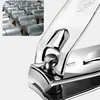 Ouriner Nail Clippers Stainless Steel Sharpest Nail Cutter Duty Curved Edge for Adult Men Women Swing Out Nail Cleaner/File 4
