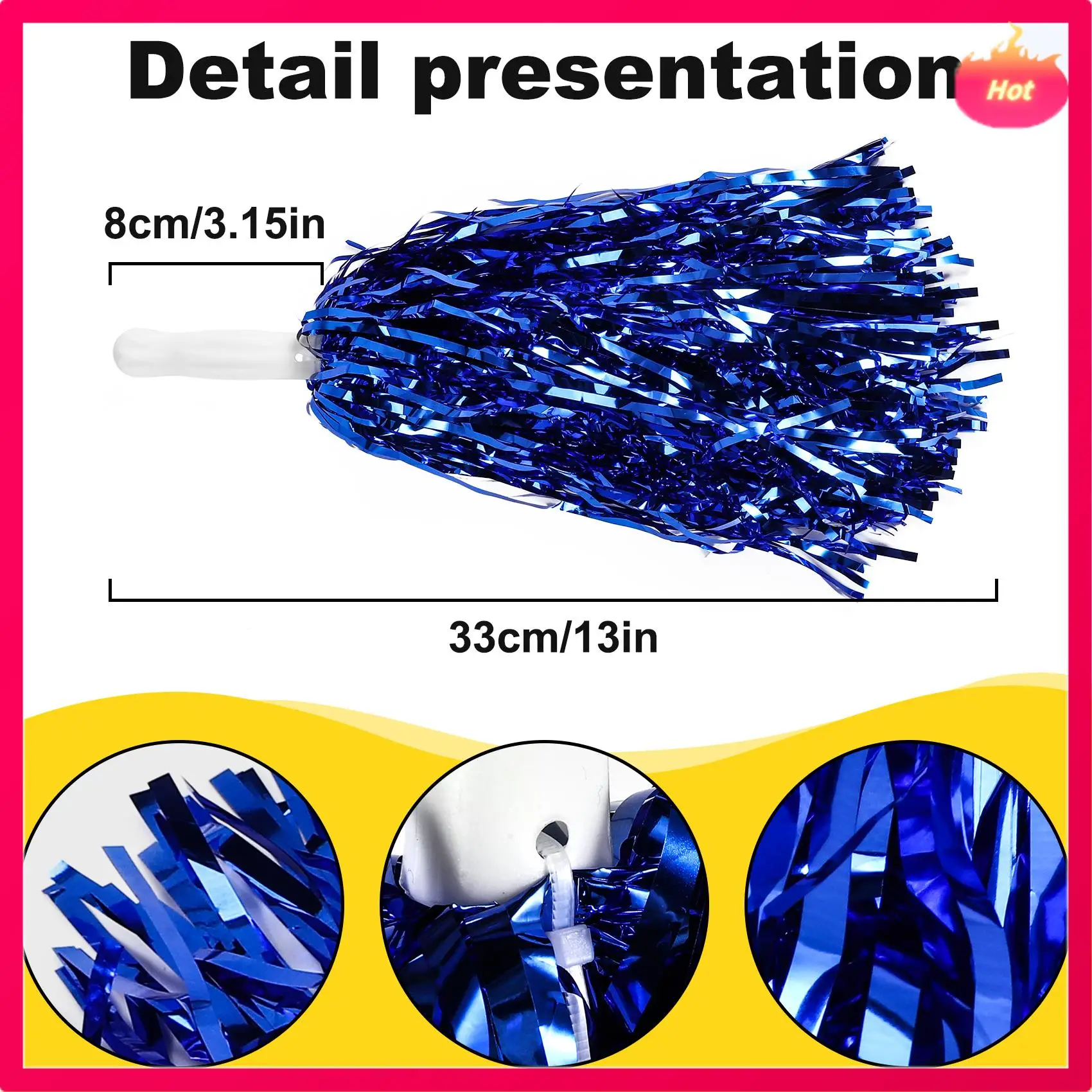 ��Ƽ 24Pcs ġ�� ���� Pom Poms �ݼ� ȣ�� ġ��� Pom Poms ���������� �ö�ƽ ������ ���� ��� ġ�� ���� ��Ƽ