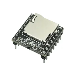 Compact MP3 Audio Voice Module with TF Card & U Disk Support (5PCS)