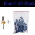 Blue 120 50pcs