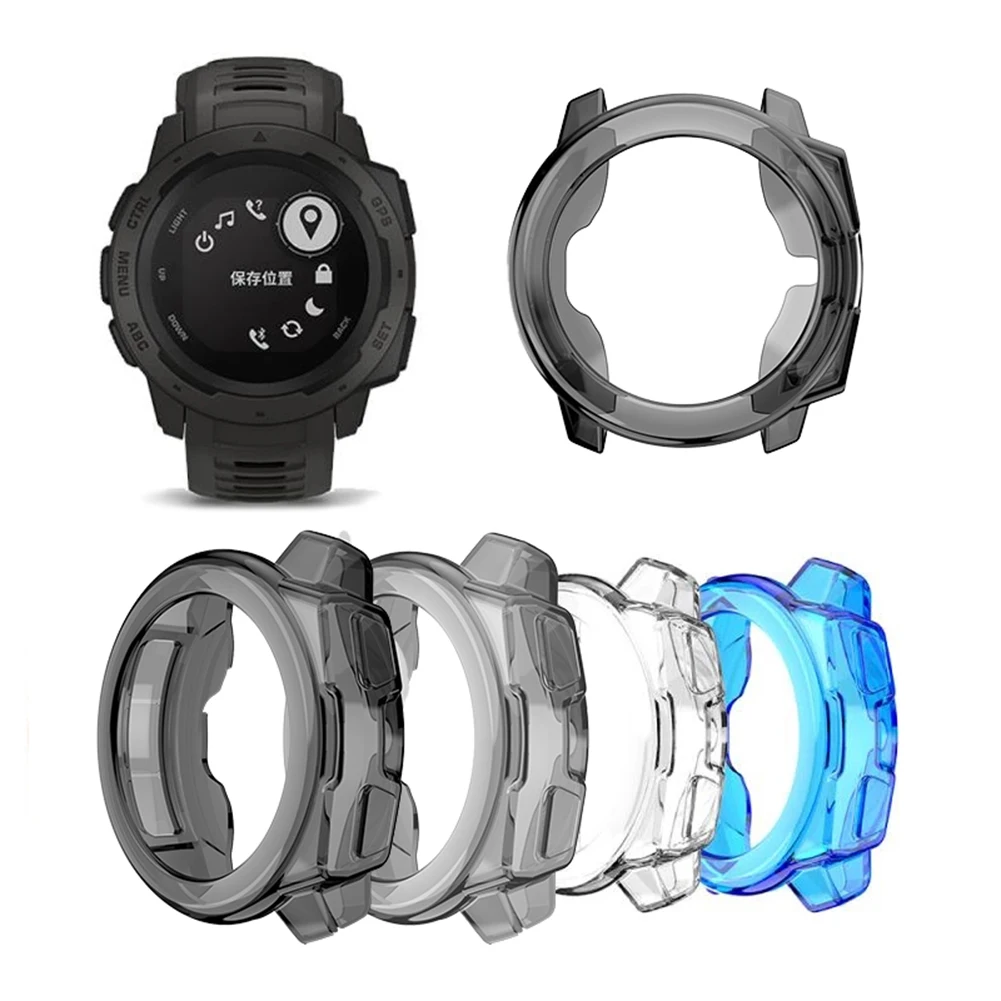 For Garmin Instinct Watch Screen Protector Case Smartwatch Replace Bumper Cover apple watch screen protector watch screen protector case watch case watch protective case watch cover watch protective cover