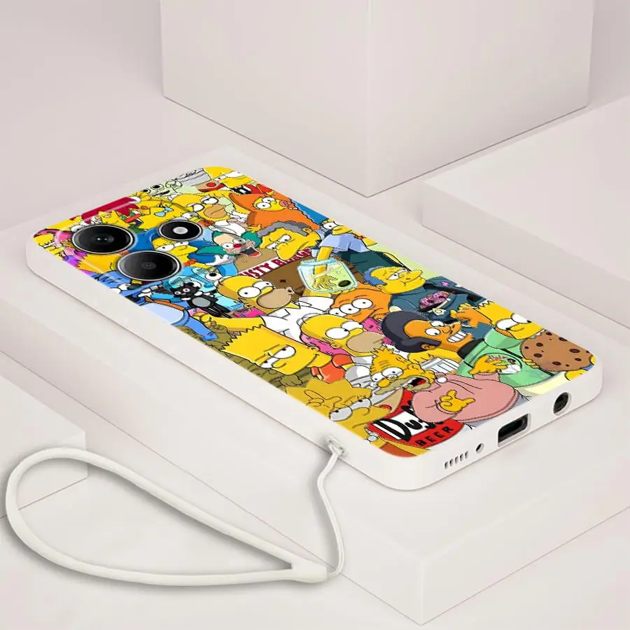 Simpsons Cartoon Phone Case Cover