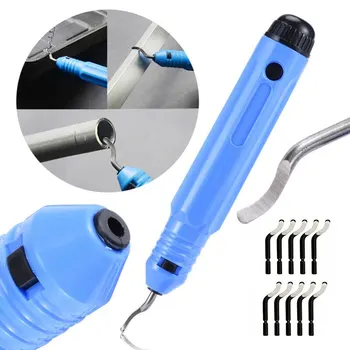 Coltello per rifilatura a mano Raschietto per sbavatura NB1100 Rimozione rifilatura smusso Manico per utensile per bordi di scarto in plastica in lega di alluminio con lama