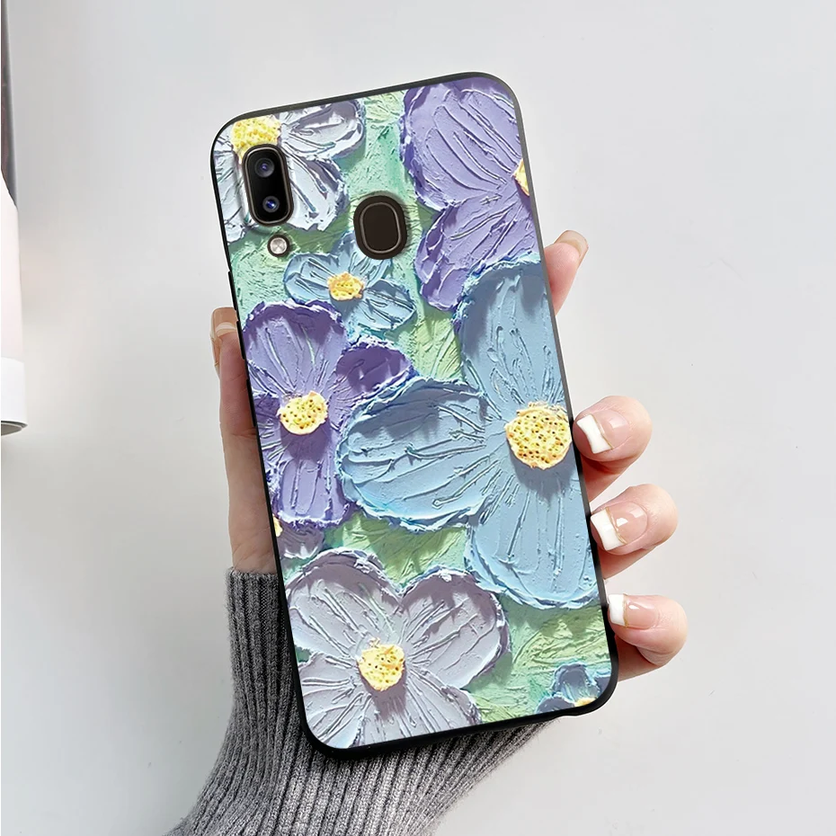 Stylish Painted Soft TPU Phone Case Cover