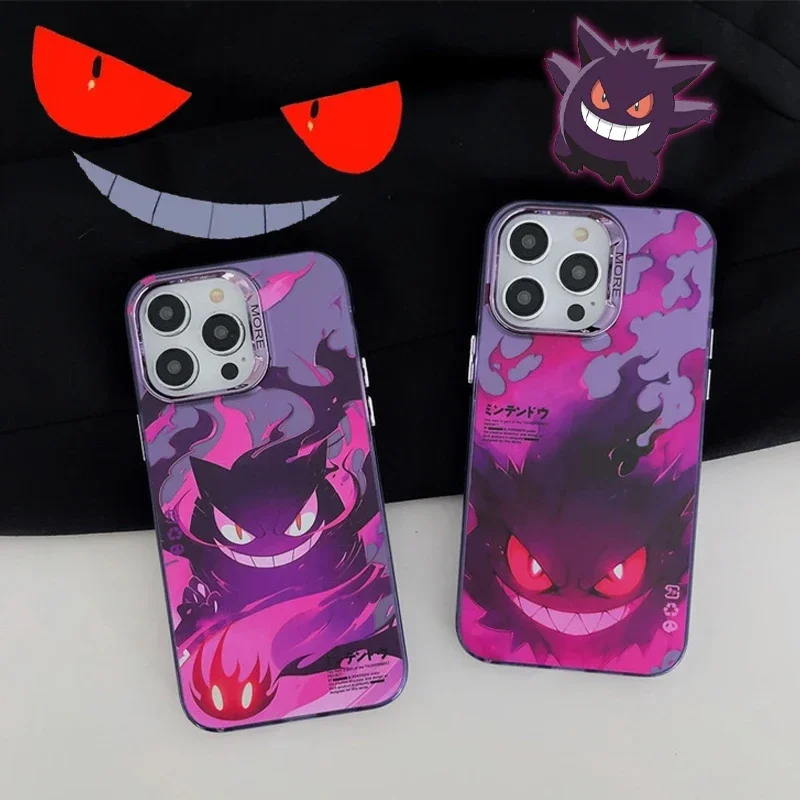 Custodia Per Telefono Pokemon Gengar Anime Per Iphone 14 Pro Max 15 13 12 11 Promax Custodia Morbida Antiurto In Tpu Personalizzata Alla Moda