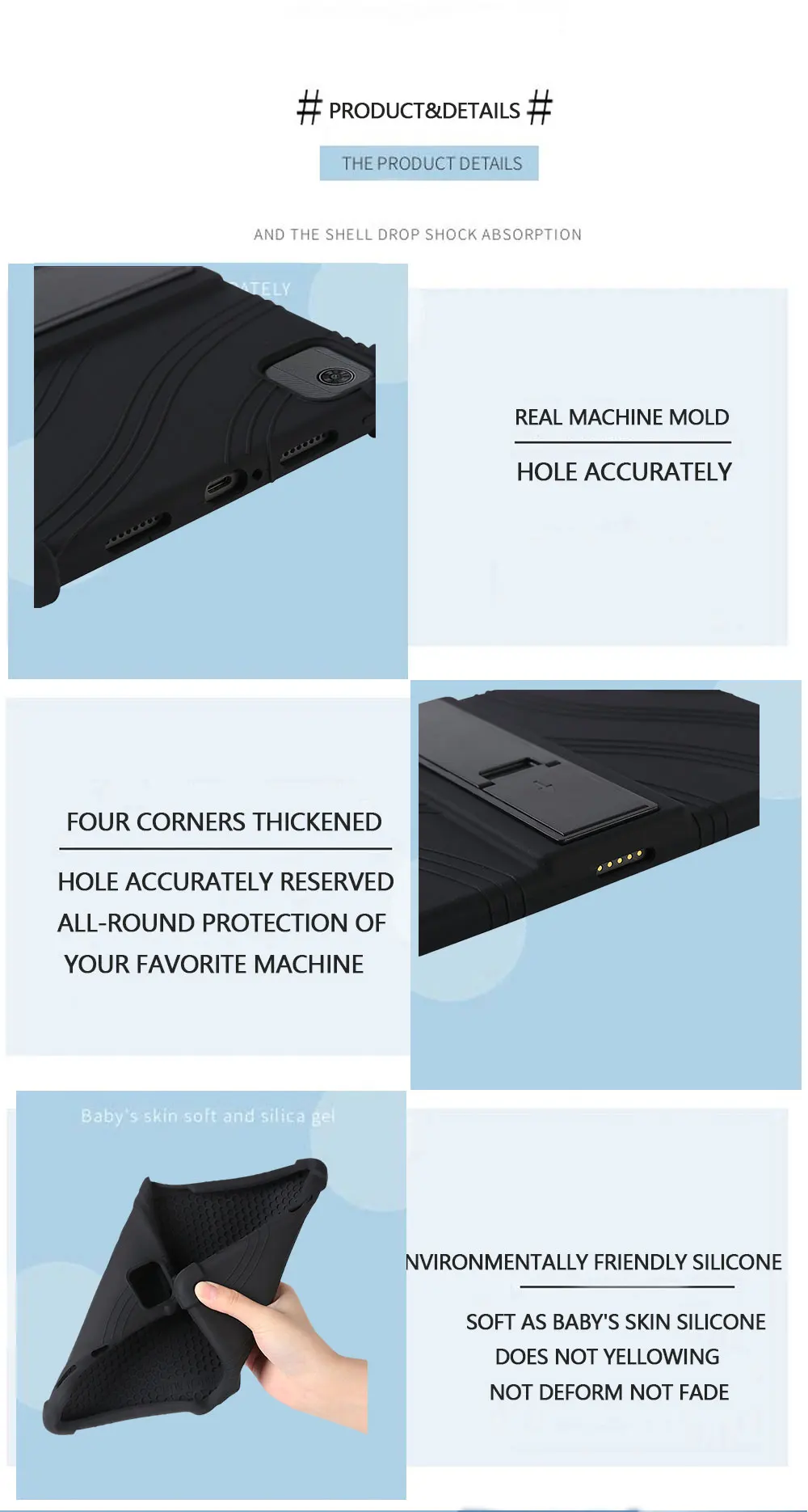 Estojo à prova de choque para Tablet,