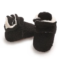 0-18M Freshman Socks and Shoes Winter Boys' and Girls' Walking Boots Cotton Comfortable Soft Anti slip Warm Baby Boots 6
