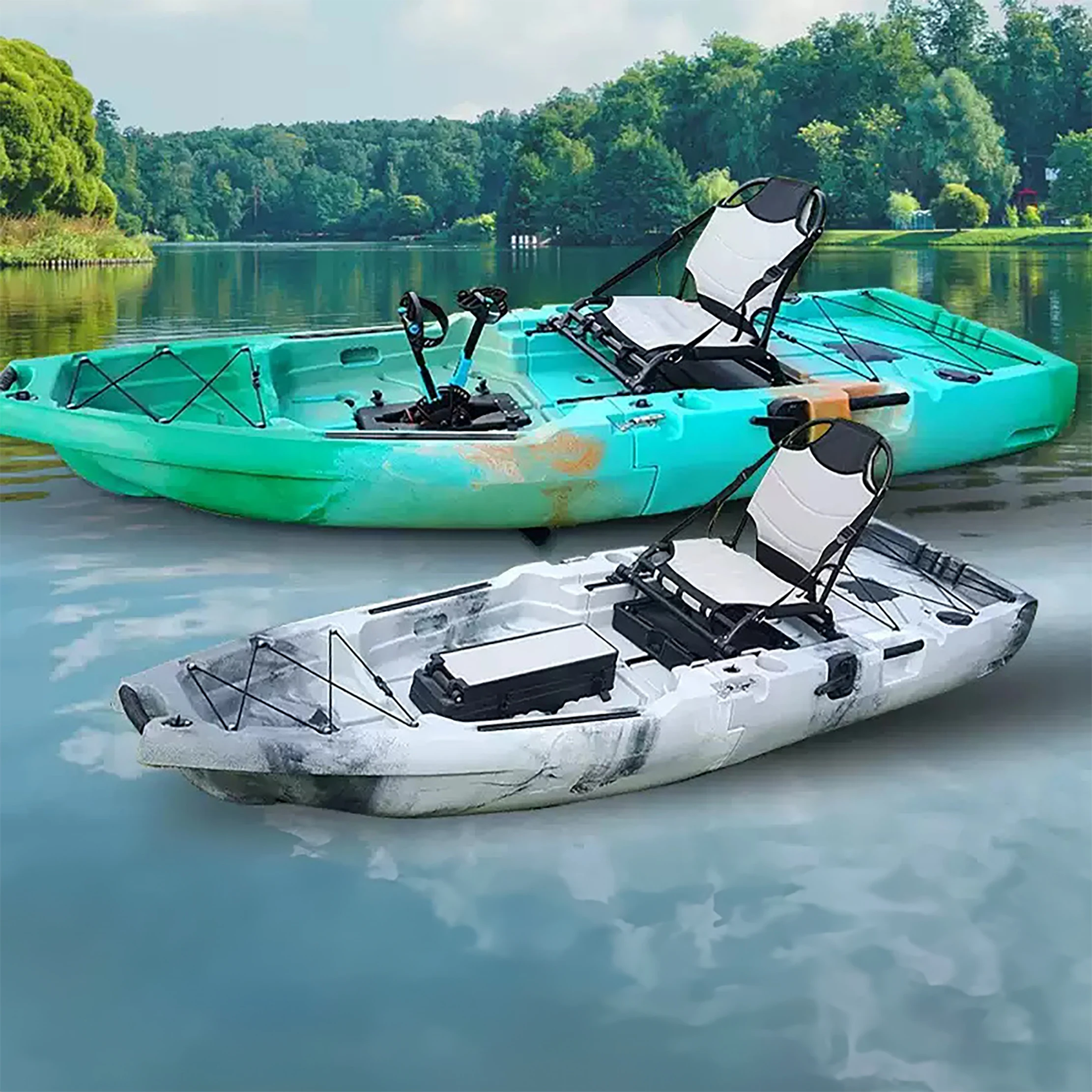 Modular Pedal Fishing Kayak 4