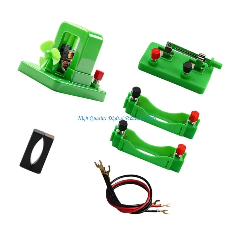 명확한 시각적 디자인과 ABS 구조를 갖춘 물리학 실험 시연용 U2JE 소형 전기 모터 모델