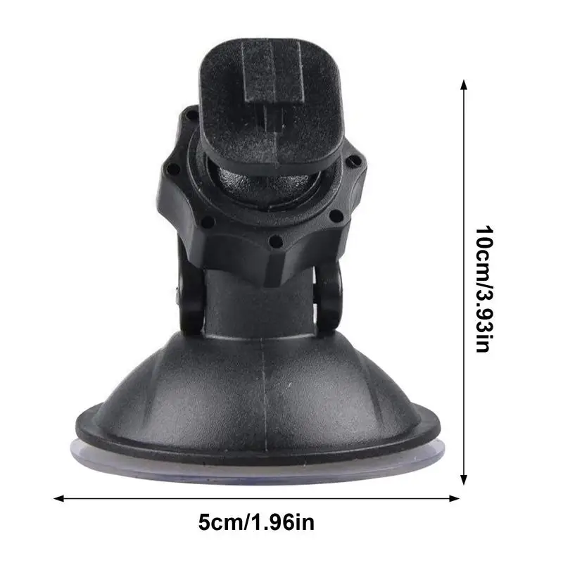 Car Camera Holder general Car Camera Mount For Vlogging With 5 Adapters Strong Suction Phone Stand 360 Degree Adjustable