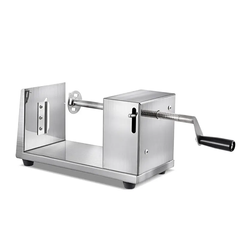 

Manual Spiral Potato Cutters stainless steel potato chip machine